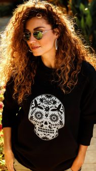 SKULL SWEATSHIRT - Görsel 2