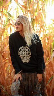 SKULL SWEATSHIRT - Görsel 10