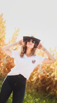 Yeşil Gezegen V Yaka T-Shirt - Görsel 4