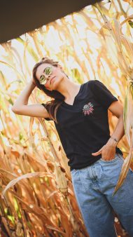 Yeşil Gezegen V Yaka T-Shirt - Görsel 3
