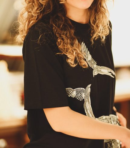 Birds O Yaka T Shirt 2
