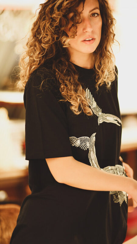 Birds O Yaka T Shirt 2