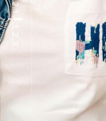 Say Hi V Yaka T Shirt 2 1